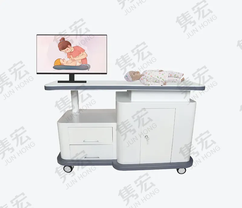 新生儿抚触护理虚实结合系统