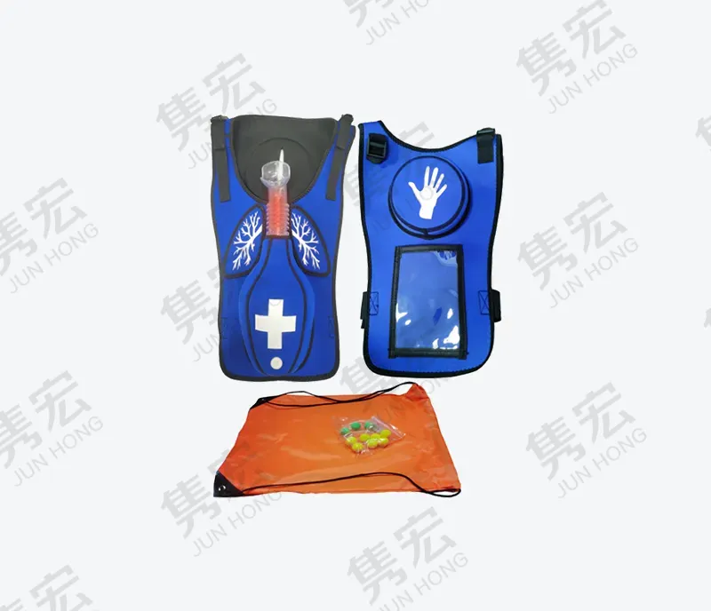 穿戴式自动反馈儿童海姆立克马甲套装